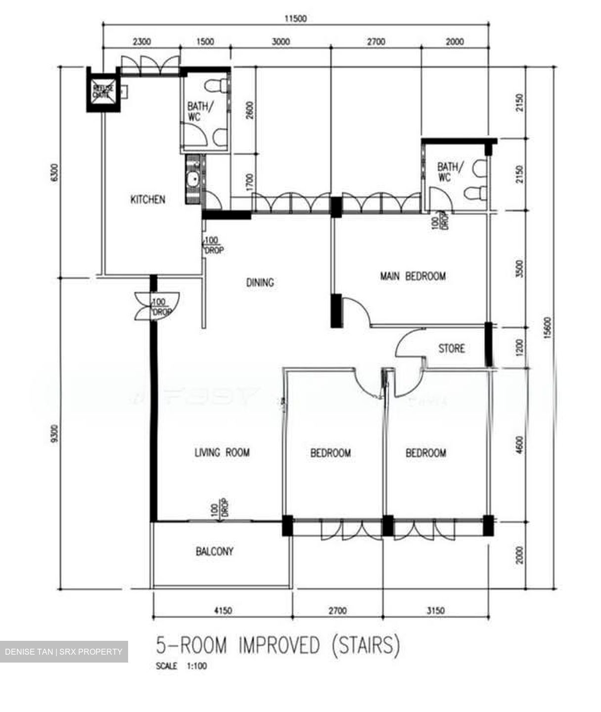 Blk 613 EUNOS GROVE (Bedok), HDB 5 Rooms #590482871